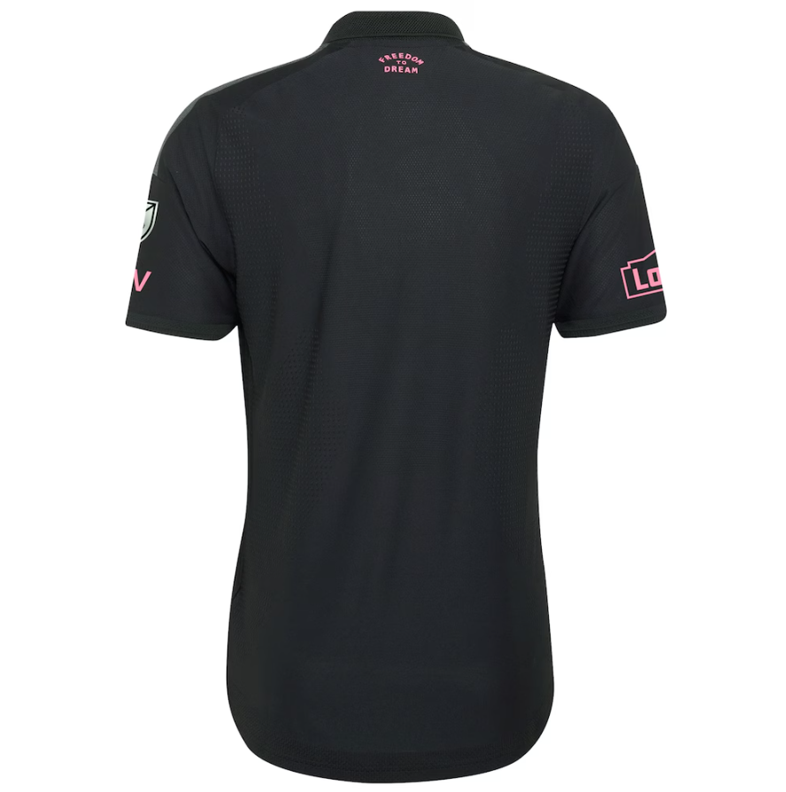 adidas Inter Miami 2026 - 27 Authentic Away Jersey - Black/Bliss Pink