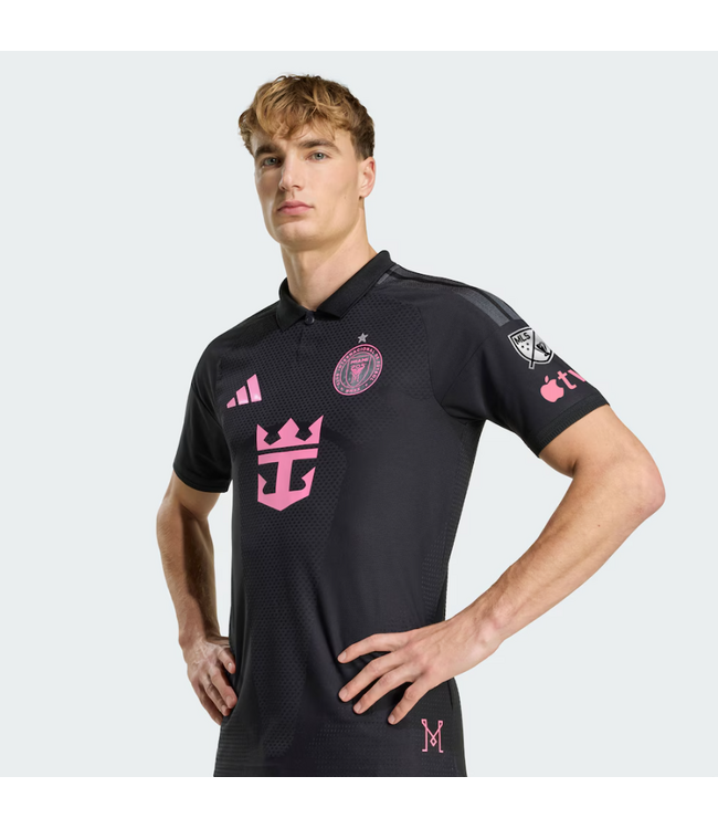 adidas adidas Inter Miami 2026 - 27 Authentic Away Jersey - Black/Bliss Pink