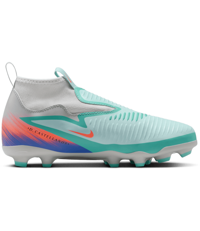 Nike Nike Jr Phantom 6  High Academy FG / MG Cleats United 2 Pack - Pistachio Frost/Hyper Orange