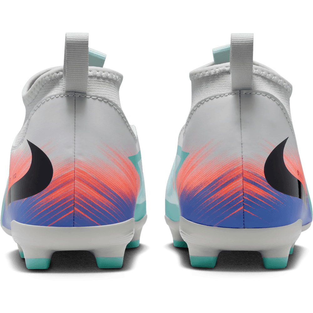 Nike Jr Phantom 6  High Academy FG / MG Cleats United 2 Pack - Pistachio Frost/Hyper Orange