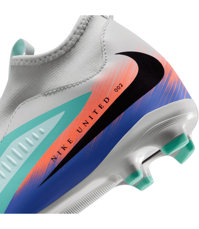 Nike Nike Jr Phantom 6  High Academy FG / MG Cleats United 2 Pack - Pistachio Frost/Hyper Orange