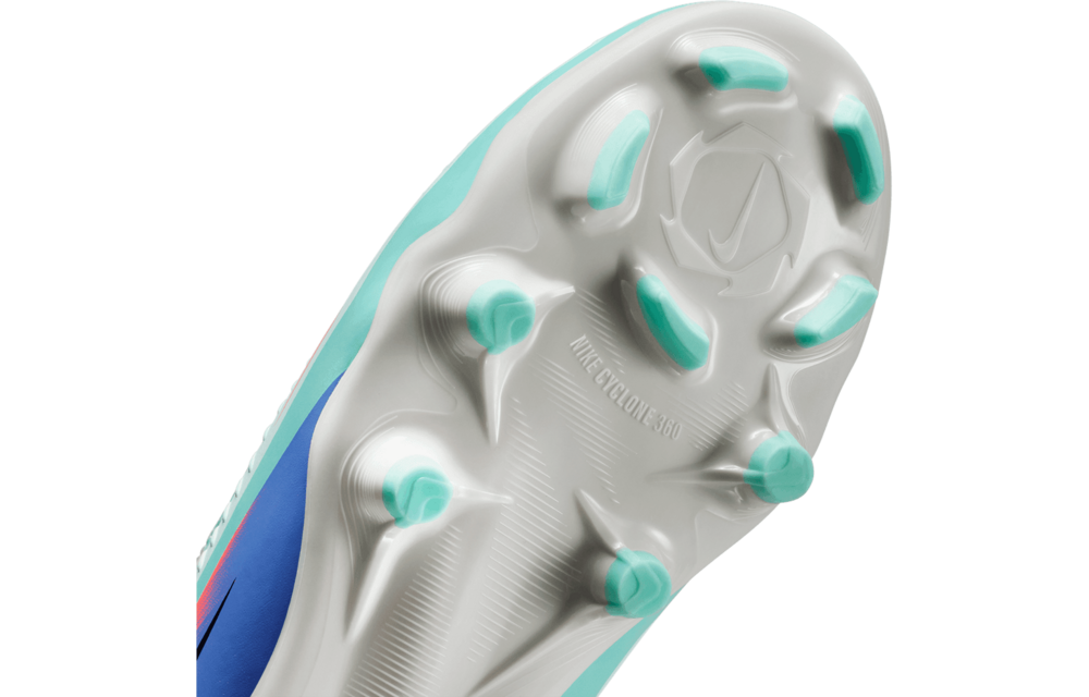 Nike Jr Phantom 6  High Academy FG / MG Cleats United 2 Pack - Pistachio Frost/Hyper Orange