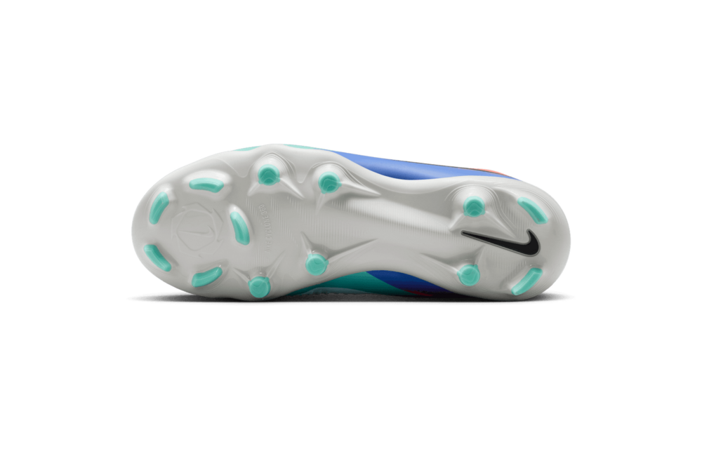 Nike Jr Phantom 6  High Academy FG / MG Cleats United 2 Pack - Pistachio Frost/Hyper Orange