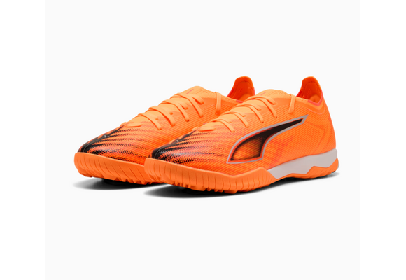 Puma Ultra Match 6 Hot Pursuit Pack TT Turf Shoes- Heat Fire/Black/Glowing Red