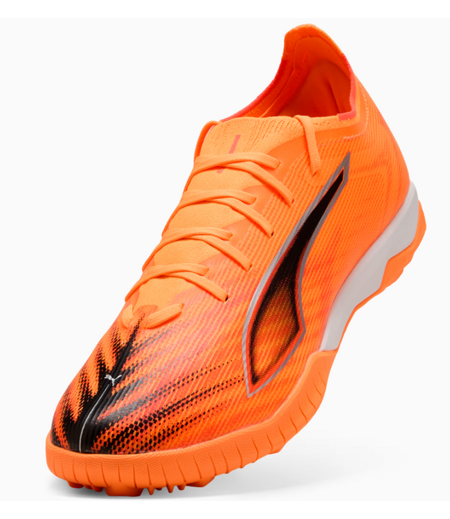 Puma Puma Ultra Match 6 Hot Pursuit Pack TT Turf Shoes- Heat Fire/Black/Glowing Red