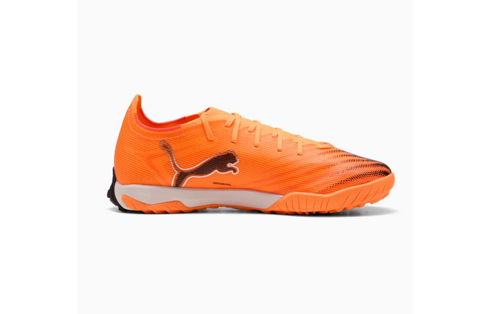 Puma Ultra Match 6 Hot Pursuit Pack TT Turf Shoes- Heat Fire/Black/Glowing Red