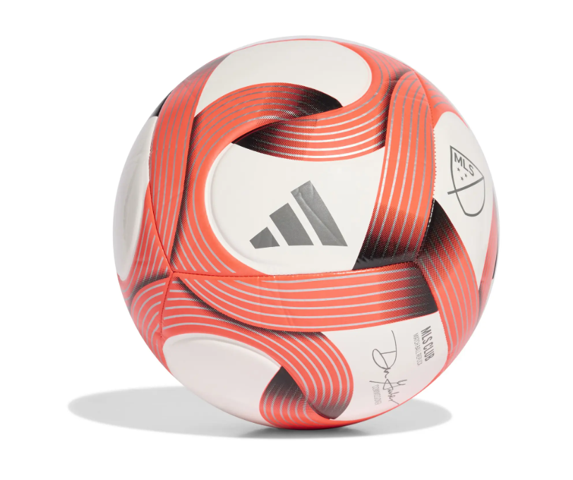 adidas 2026 MLS Club Soccer Ball - White/Red