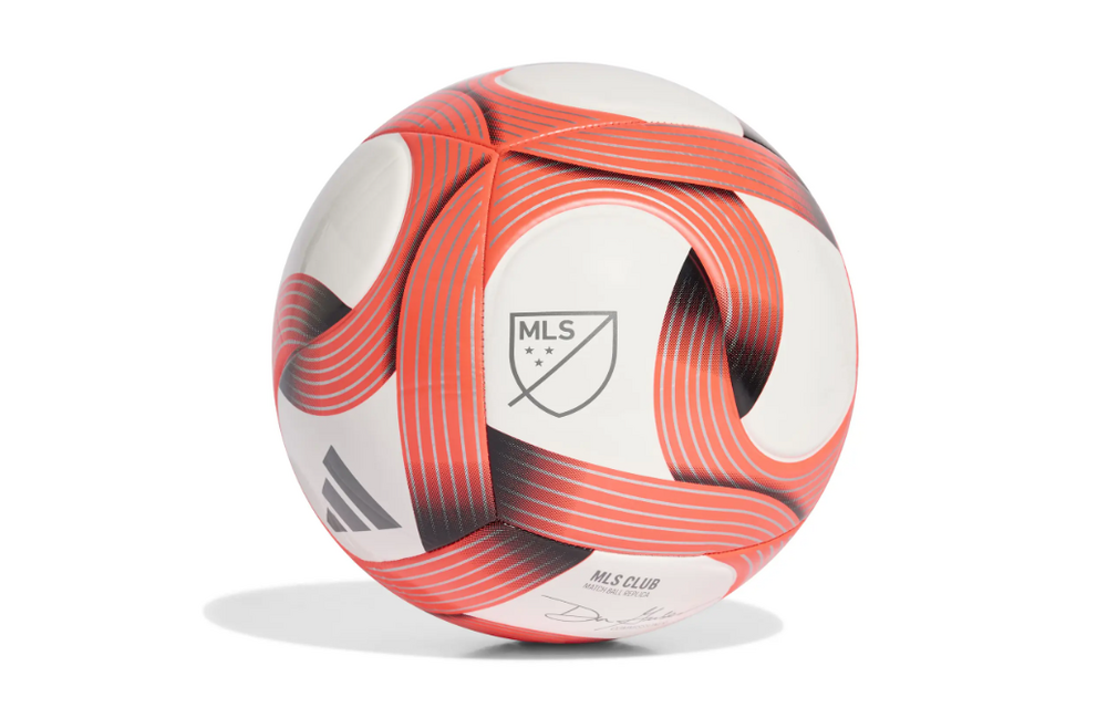 adidas 2026 MLS Club Soccer Ball - White/Red