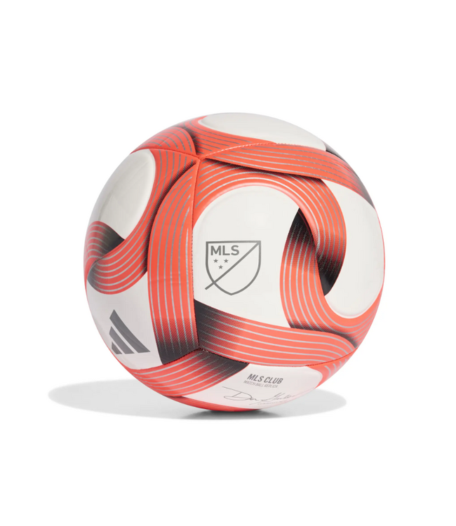 adidas adidas 2026 MLS Club Soccer Ball - White/Red