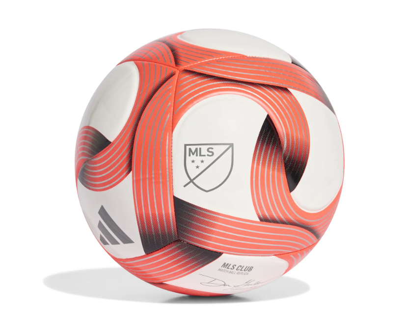adidas 2026 MLS Club Soccer Ball - White/Red