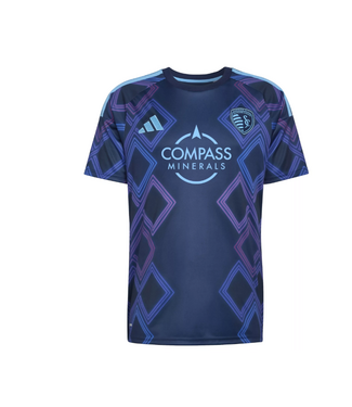 adidas adidas Sporting Kansas City 2026 - 27 Away Jersey - Night Indigo/Vibrnt Purple