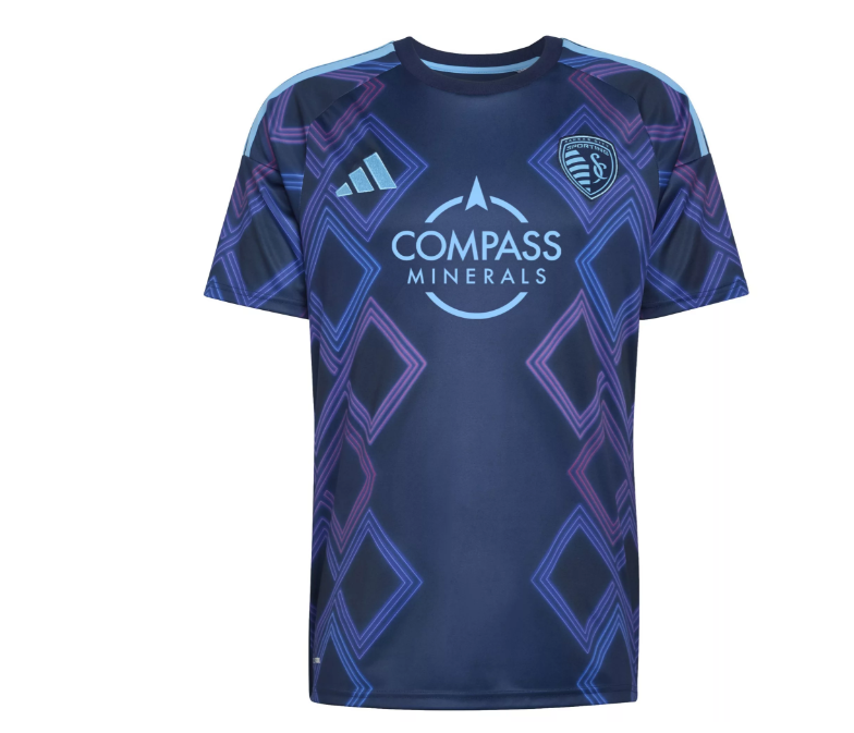 adidas Sporting Kansas City 2026 - 27 Away Jersey - Night Indigo/Vibrnt Purple