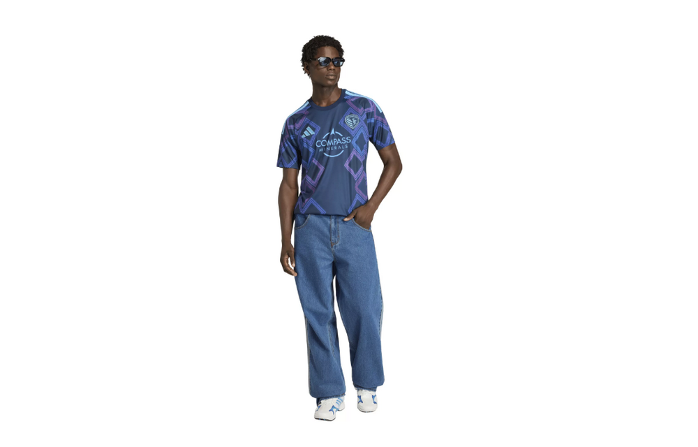 adidas Sporting Kansas City 2026 - 27 Away Jersey - Night Indigo/Vibrnt Purple