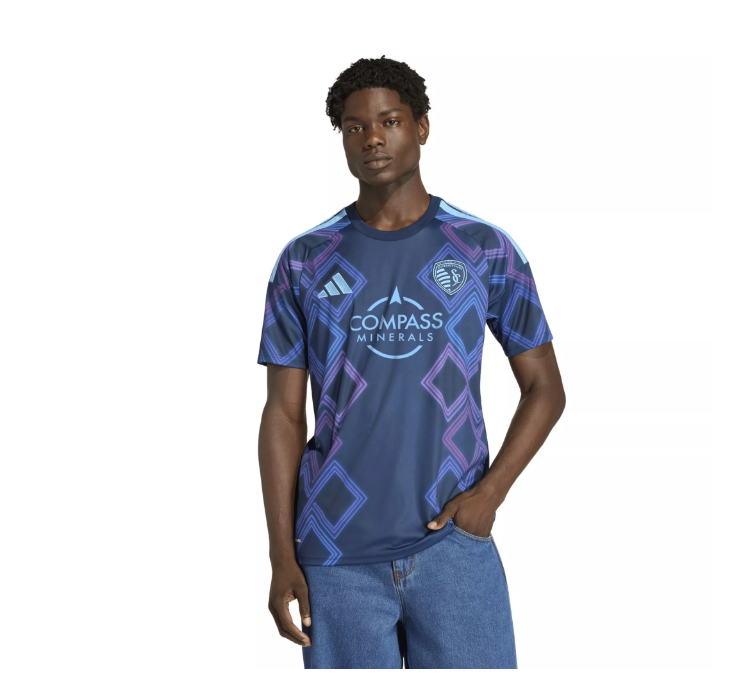 adidas Sporting Kansas City 2026 - 27 Away Jersey - Night Indigo/Vibrnt Purple