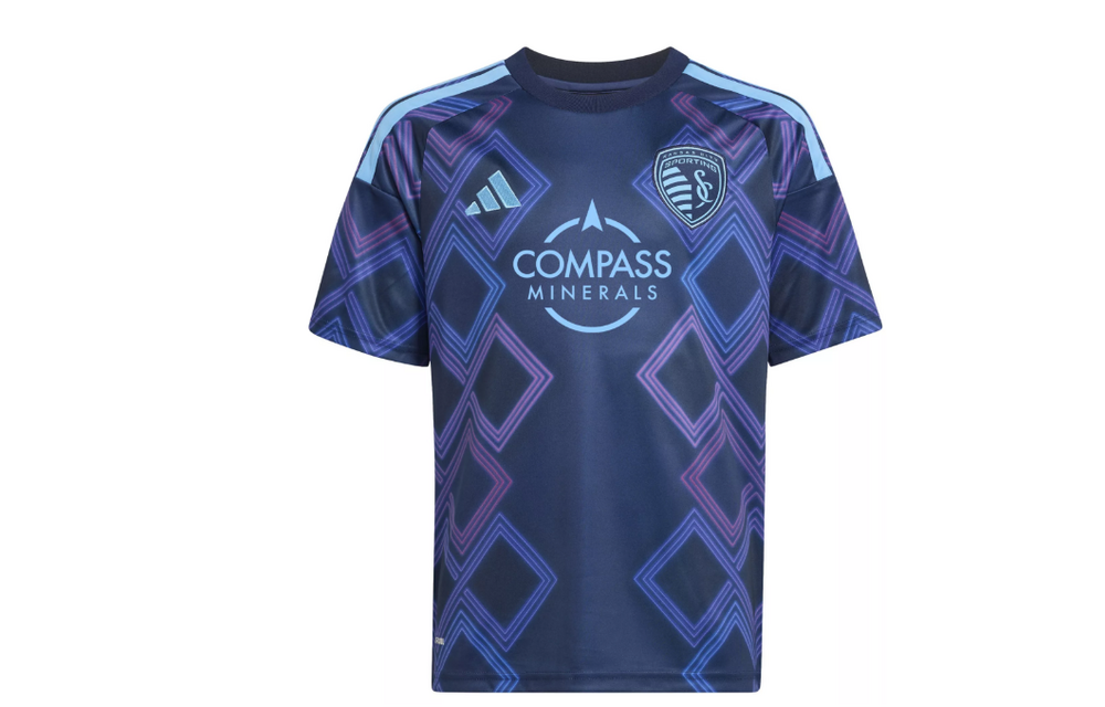 adidas Youth Sporting Kansas City 2026 - 27 Away Jersey - Night Indigo/Vibrnt Purple