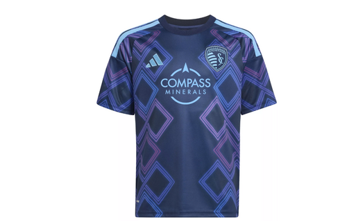 adidas Youth Sporting Kansas City 2026 - 27 Away Jersey - Night Indigo/Vibrnt Purple