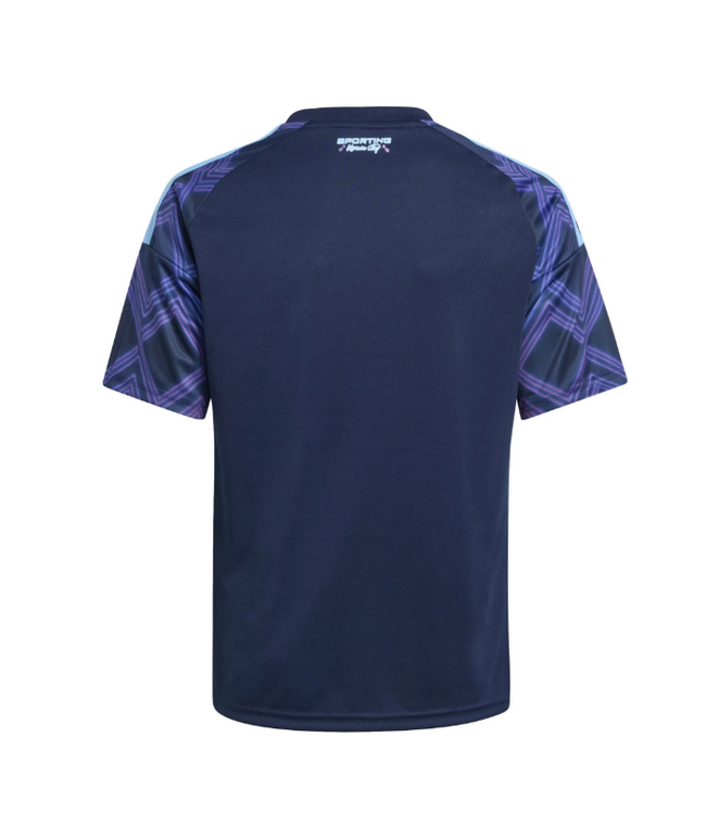 adidas adidas Youth Sporting Kansas City 2026 - 27 Away Jersey - Night Indigo/Vibrnt Purple