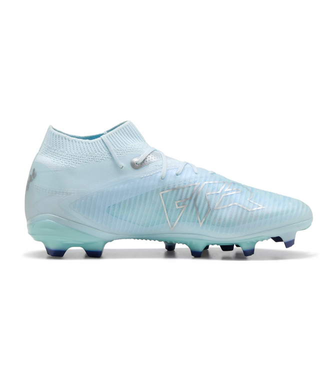 Puma Puma Womens Future 8 PRO Light Up FG/AG - Icy Blue/Light Aqua/Lapis Lazuli/Silver