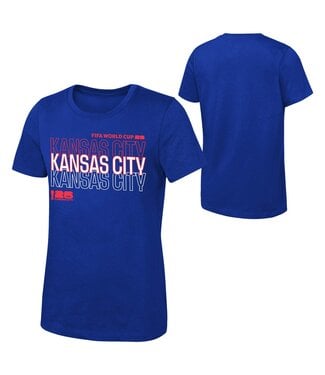 Outerstuff Outerstuff Womens FIFA World Cup 2026 Kansas City Performance Shirt - Royal Blue