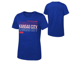 Outerstuff Womens FIFA World Cup 2026 Kansas City Performance Shirt - Royal Blue