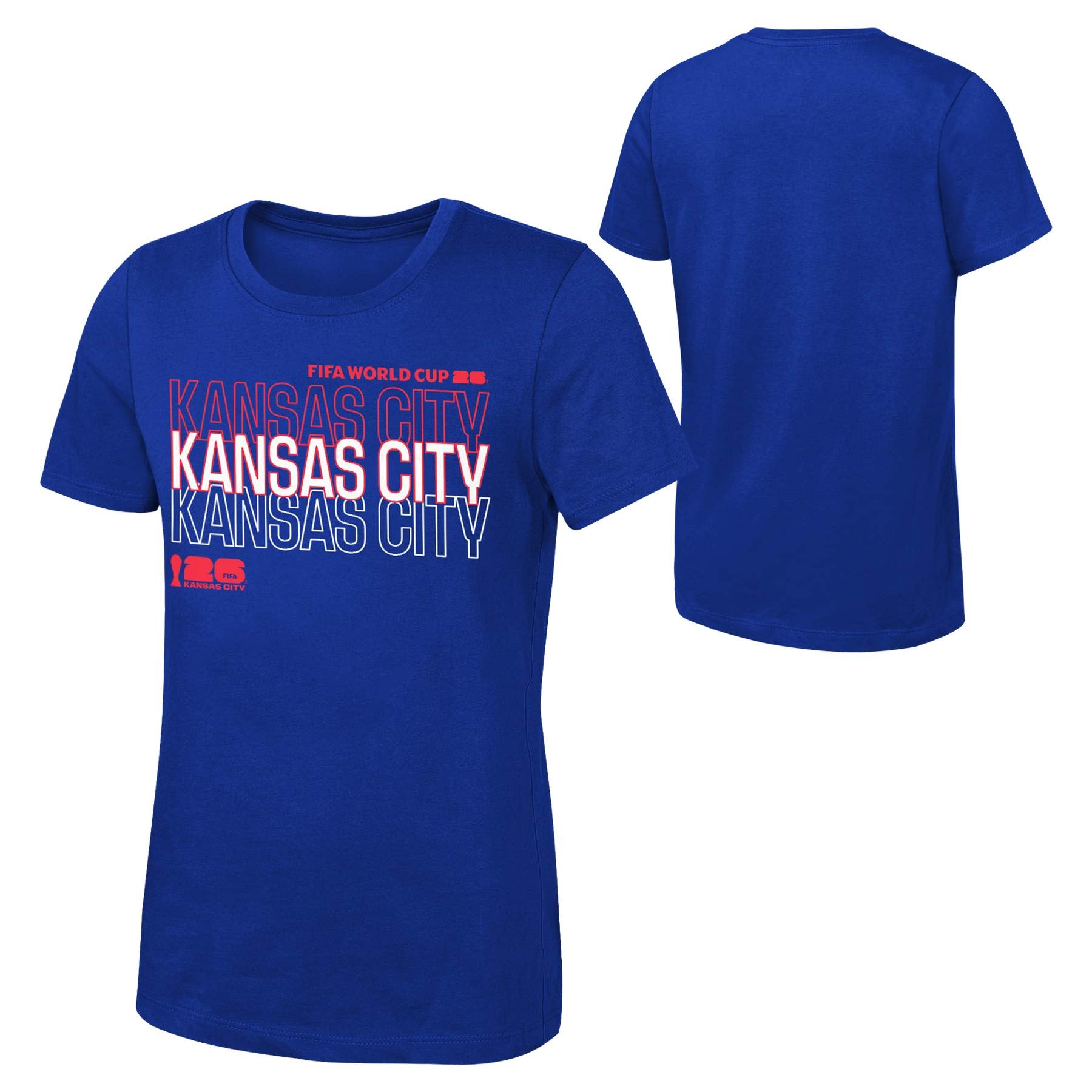 Outerstuff Womens FIFA World Cup 2026 Kansas City Performance Shirt - Royal Blue