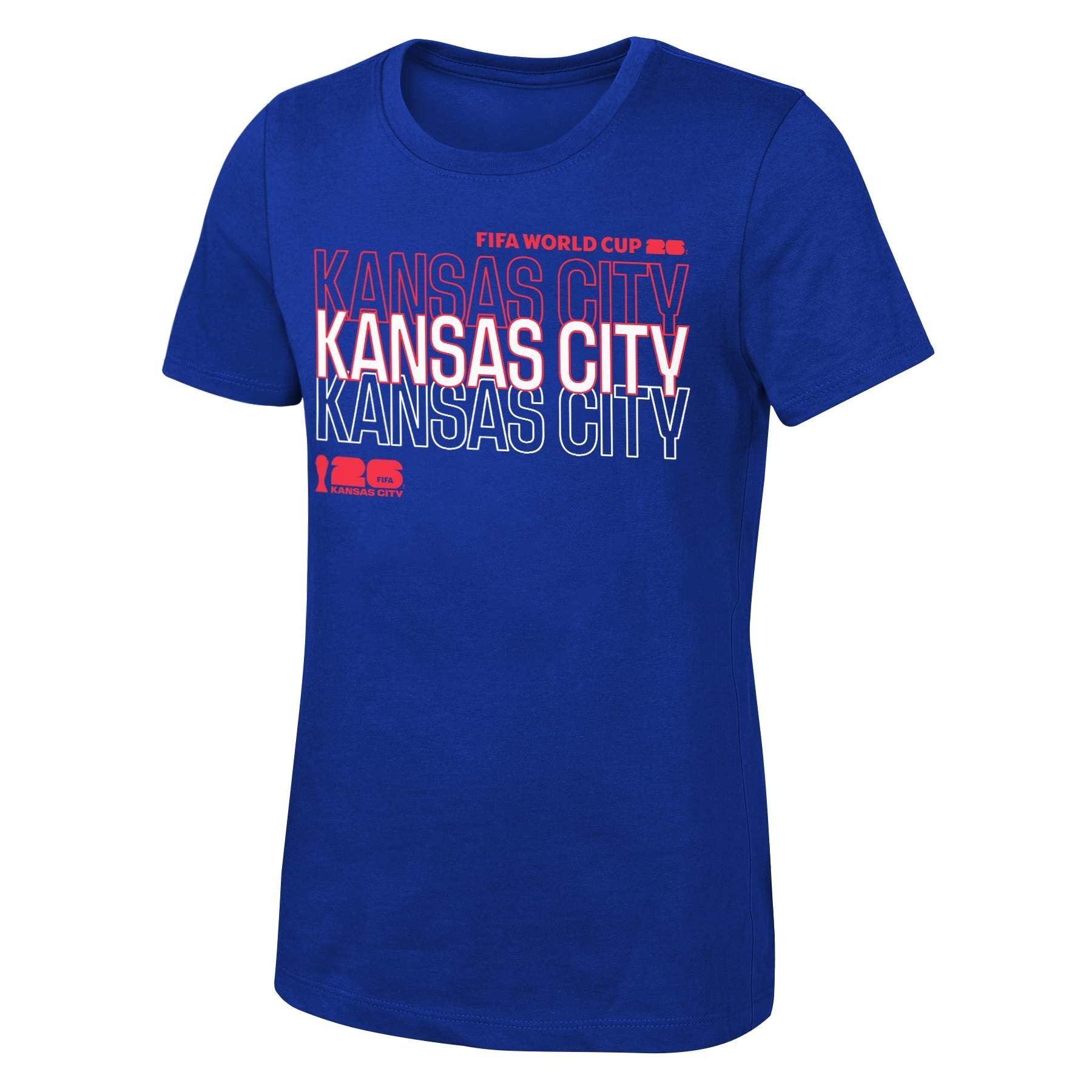 Outerstuff Womens FIFA World Cup 2026 Kansas City Performance Shirt - Royal Blue
