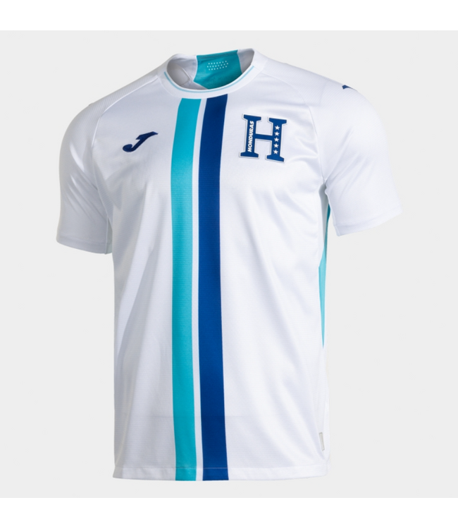 Joma Joma Honduras 2026 Home Jersey - White/Sky Blue/Royal Blue
