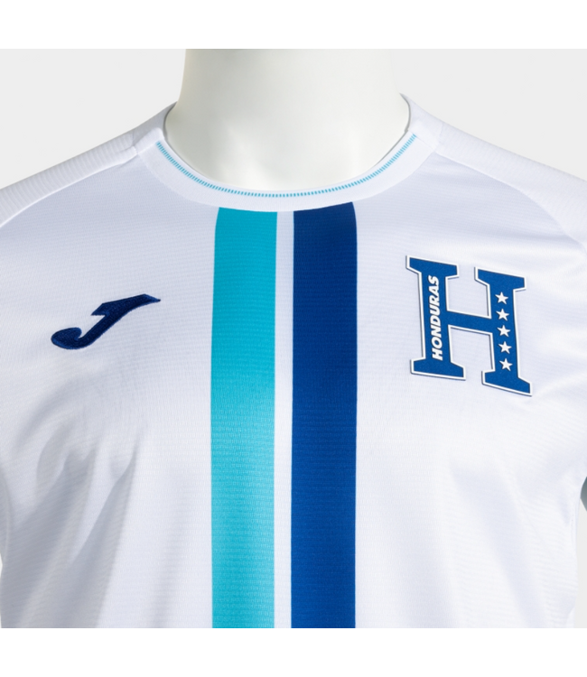 Joma Joma Honduras 2026 Home Jersey - White/Sky Blue/Royal Blue