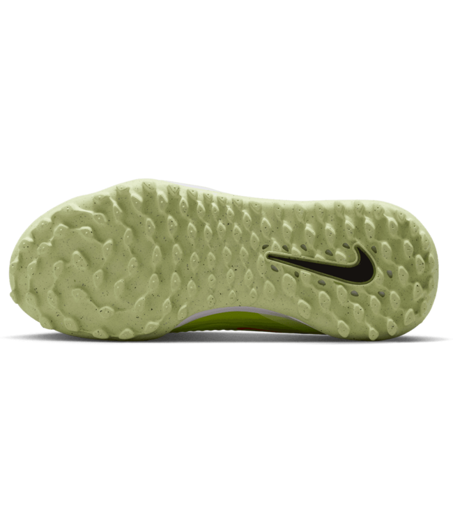Nike Nike Jr Phantom 6 Low Academy DF TF Turf Shoes - Hyper Crimson/Life Lime/Black