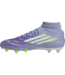 adidas adidas Womens F50 League Mid FG / MG - Purple Rush/White/Lucid Lemon