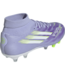 adidas adidas Womens F50 League Mid FG / MG - Purple Rush/White/Lucid Lemon