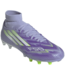 adidas adidas Womens F50 League Mid FG / MG - Purple Rush/White/Lucid Lemon
