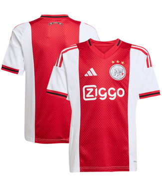 adidas adidas Youth Ajax Amsterdam 2025 - 26 Home Jersey - Red/White