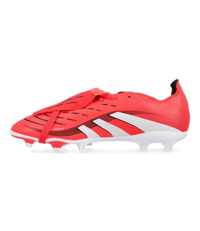 adidas adidas Predator 25 League Fold Over Tongue FG Stealth Pack -Lucid Red/White/Core Black