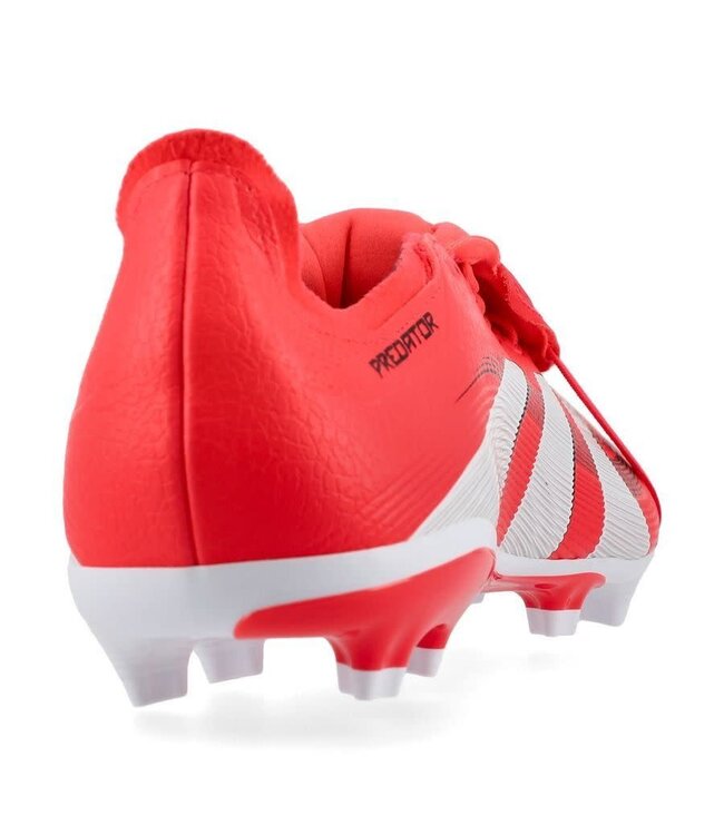 adidas adidas Predator 25 League Fold Over Tongue FG Stealth Pack -Lucid Red/White/Core Black