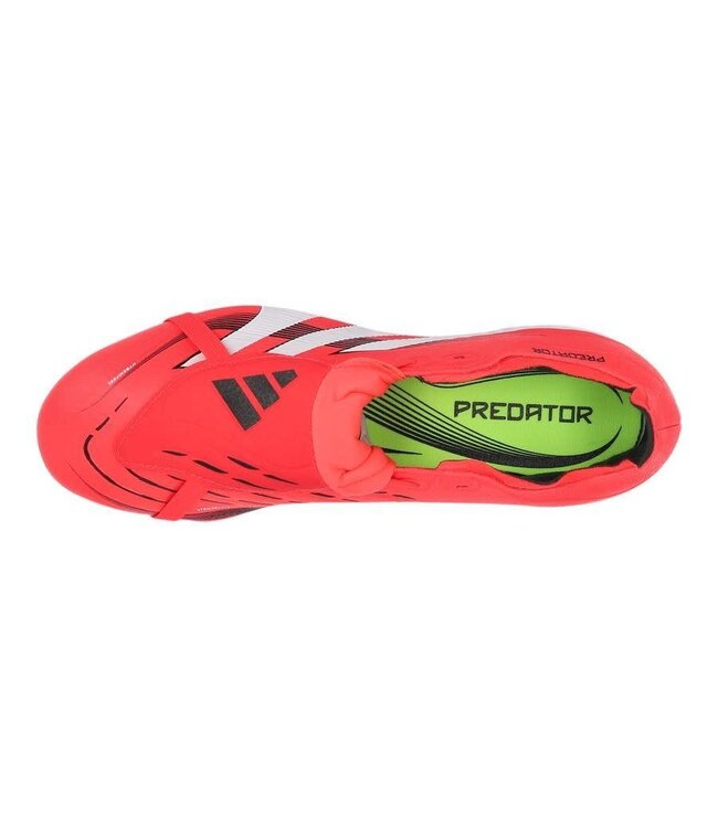 adidas adidas Predator 25 League Fold Over Tongue FG Stealth Pack -Lucid Red/White/Core Black