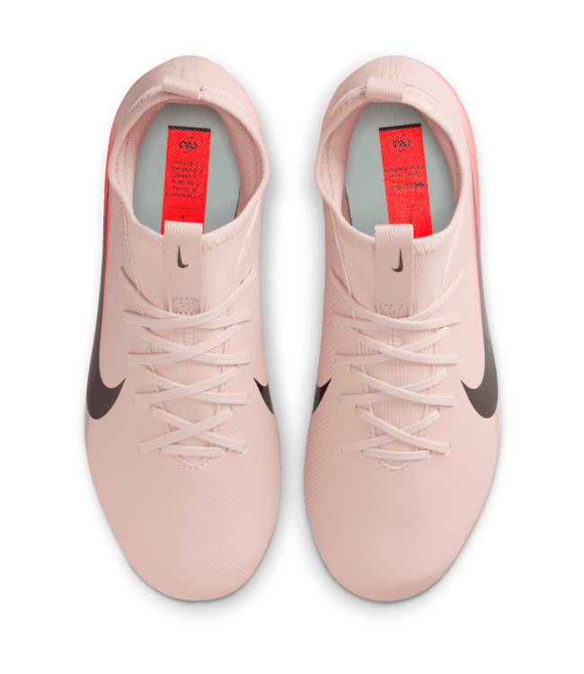 Nike Nike Jr Zoom Mercurial Vapor 16 Academy FG United 002 Cleats - Pale Ivory/Red/Racer Blue