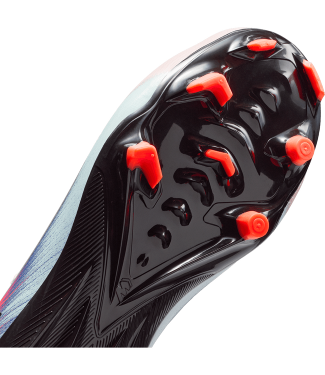 Nike Nike Jr Zoom Mercurial Vapor 16 Academy FG United 002 Cleats - Pale Ivory/Red/Racer Blue