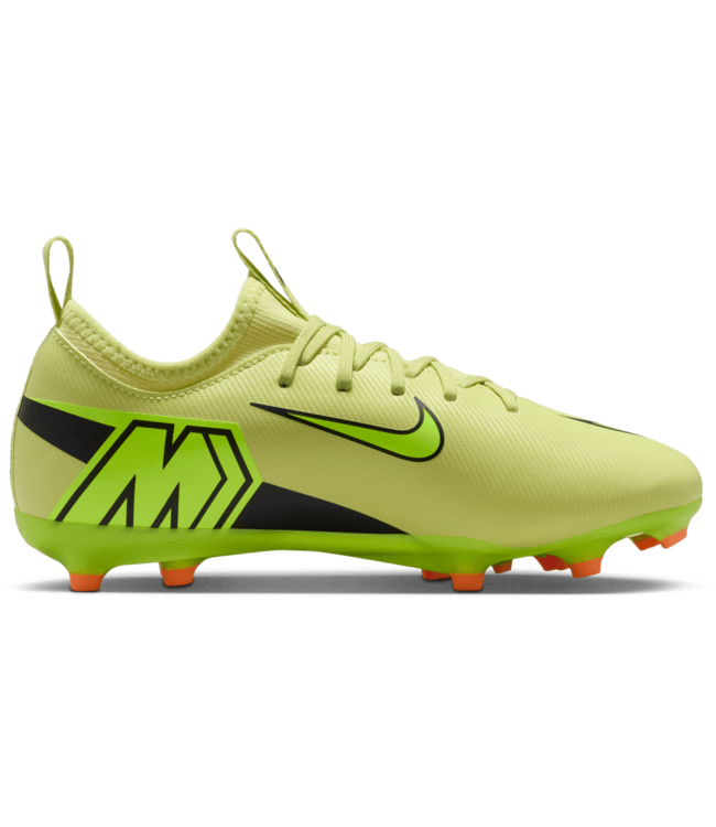 Nike Nike Jr Zoom Mercurial Vapor 16 Max Voltage Academy FG Cleats - Limelight/Volt/Hyper Crimson