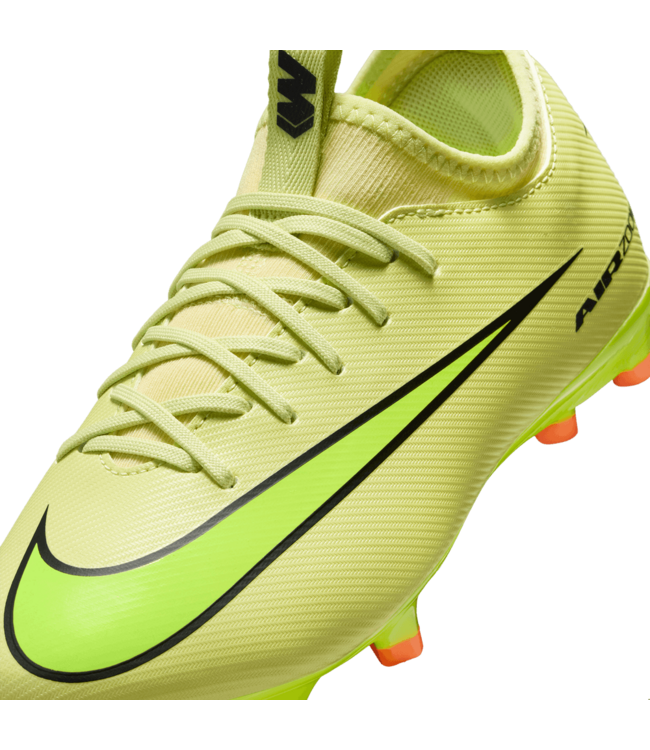 Nike Nike Jr Zoom Mercurial Vapor 16 Max Voltage Academy FG Cleats - Limelight/Volt/Hyper Crimson