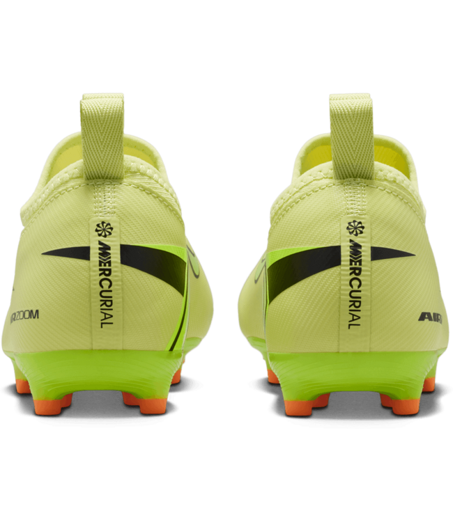 Nike Nike Jr Zoom Mercurial Vapor 16 Max Voltage Academy FG Cleats - Limelight/Volt/Hyper Crimson