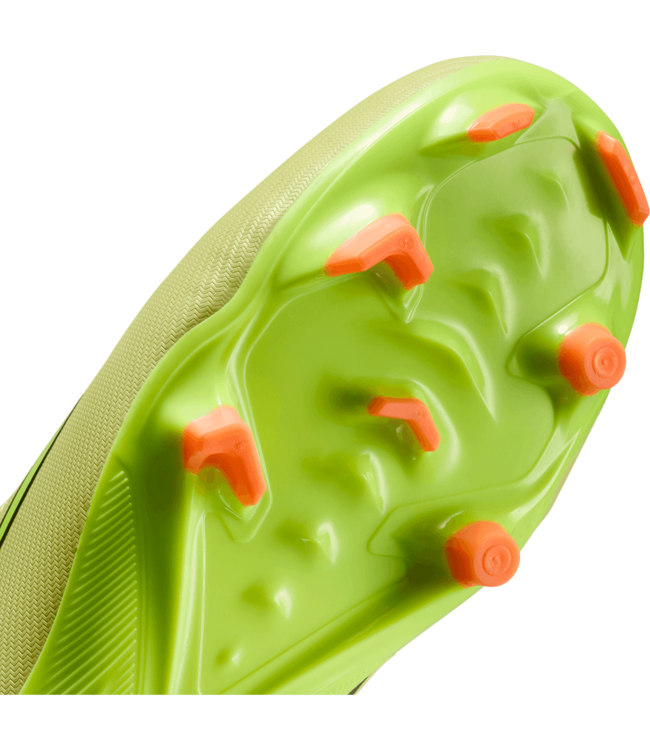 Nike Nike Jr Zoom Mercurial Vapor 16 Max Voltage Academy FG Cleats - Limelight/Volt/Hyper Crimson
