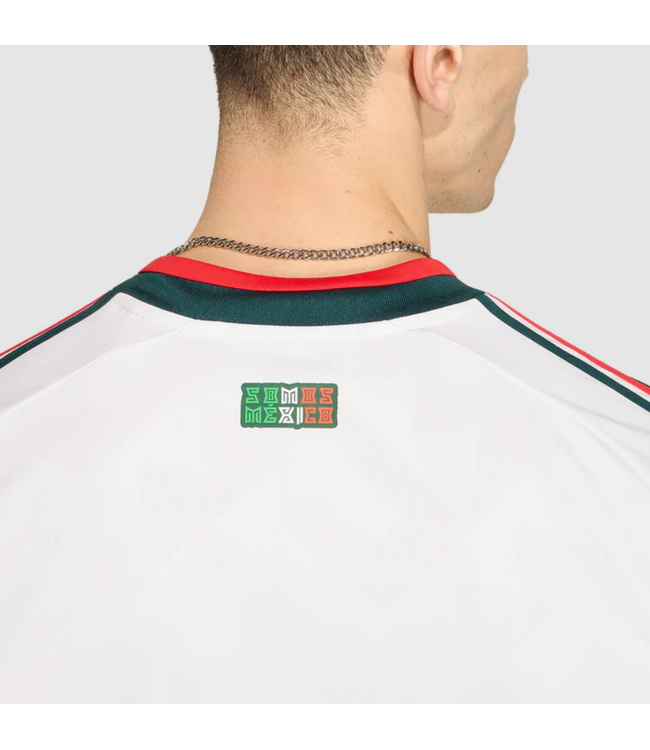adidas adidas Mexico World Cup 2026 Away Jersey - White/Red/Black