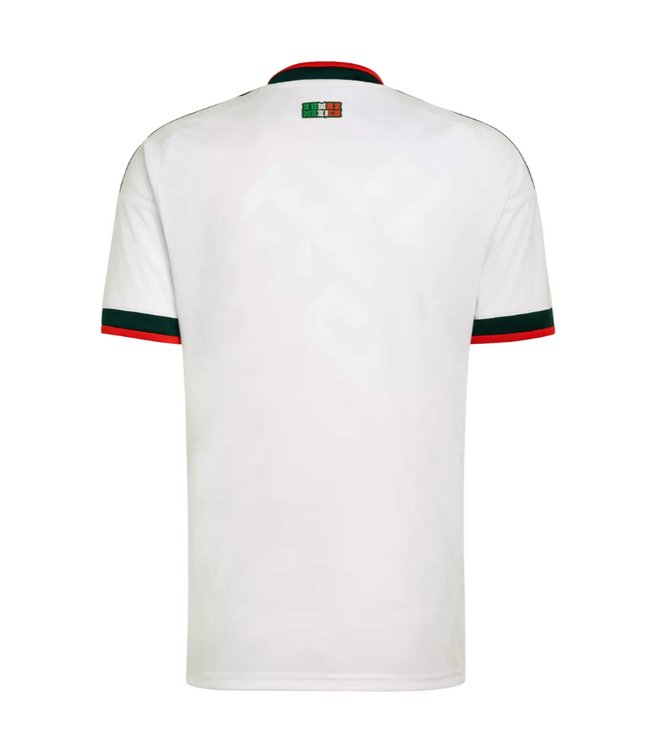 adidas adidas Youth Mexico World Cup 2026 Away Jersey - White/Red/Forest Green