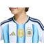 adidas adidas Youth Argentina World Cup 2026 Home Jersey - White/Icey Blue/Light Blue