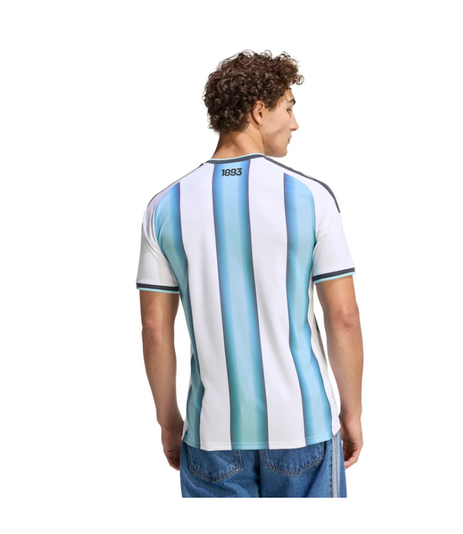 adidas adidas Argentina World Cup 2026 Home Jersey - White/Icey Blue/Light Blue