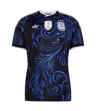 adidas adidas Argentina World Cup 2026 Away Jersey - Black/Lucid Blue/Blue Burst