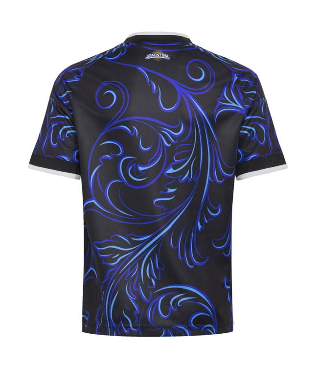 adidas adidas Youth Argentina World Cup 2026 Away Jersey - Black/Lucid Blue/Blue Burst
