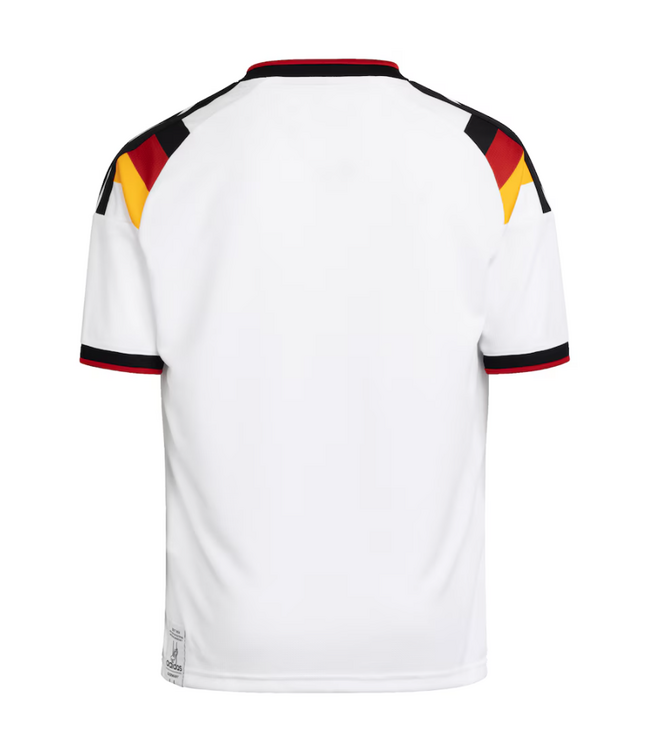 adidas adidas Youth Germany World Cup 2026 Home Jersey - White/Red/Black