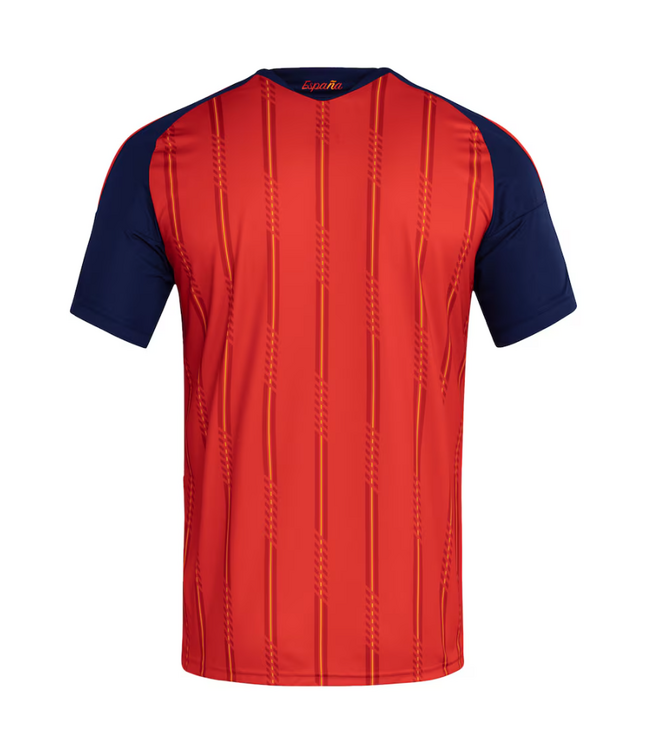 adidas adidas Spain World Cup 2026 Home Jersey - Vivid Red/Navy Blue